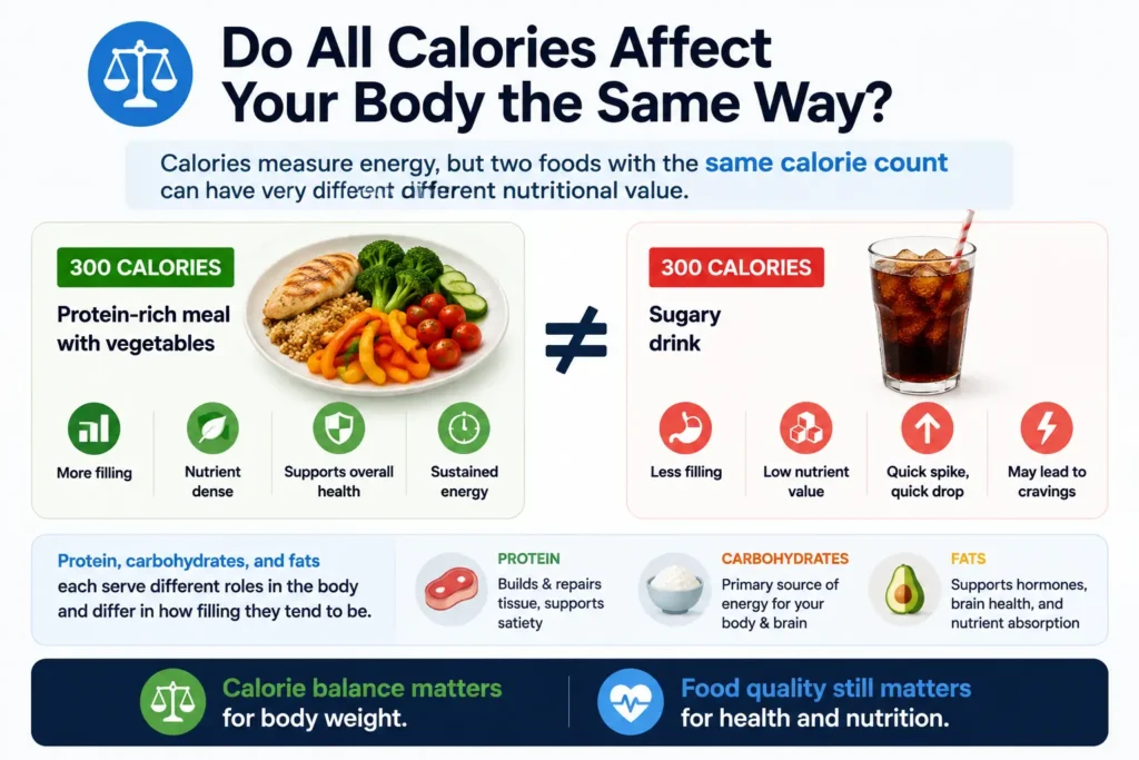 Calorie Calculator-Are Calories Affect Your Body Same Way